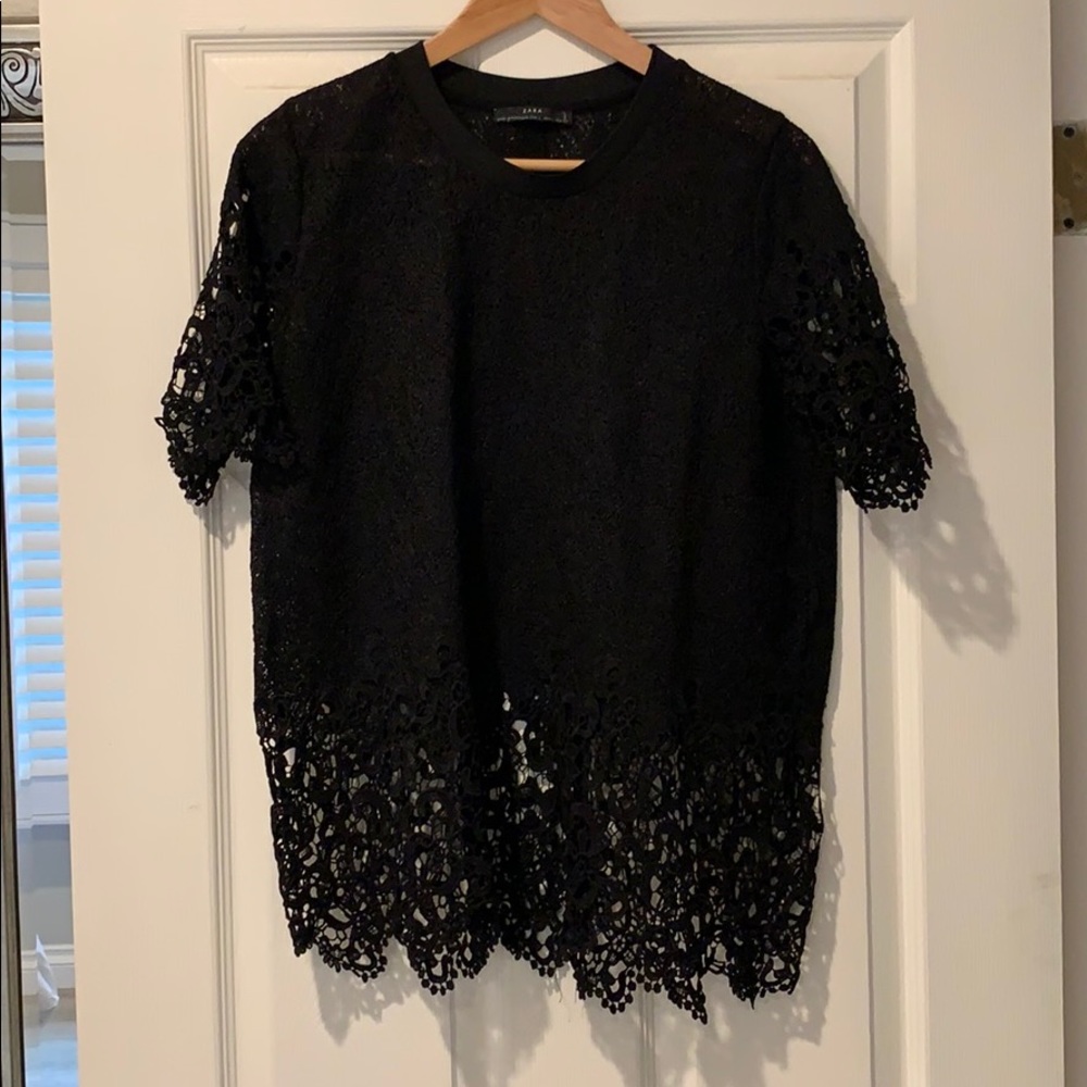 Zara Lace Blouse